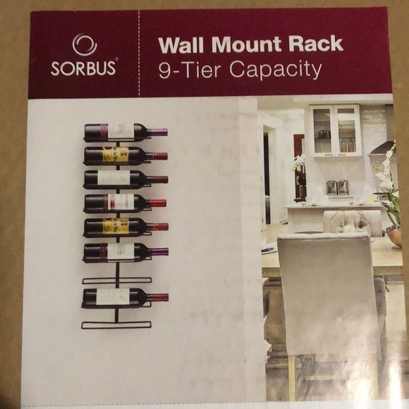 Wall Mount Wine Rack - Picture 2 of 5